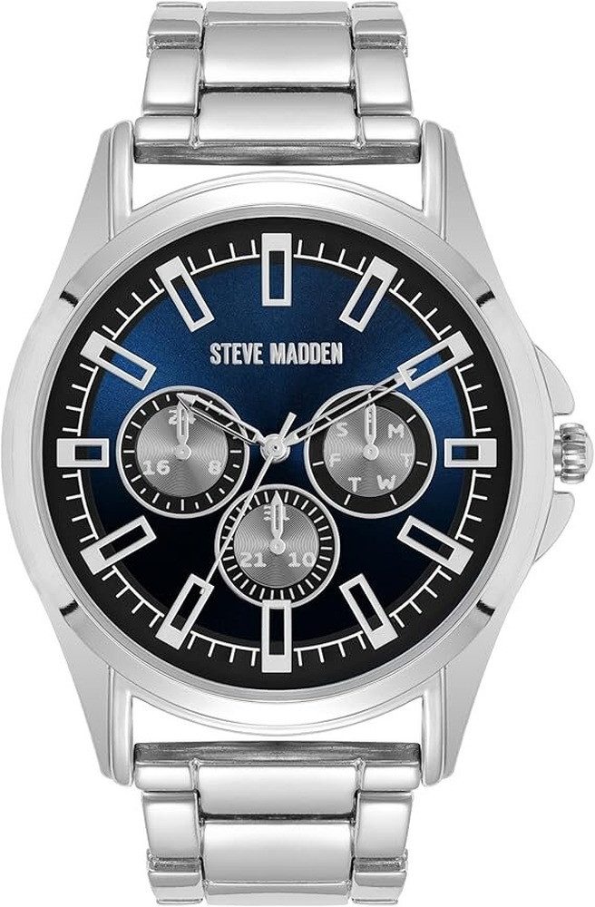 STEVE MADDEN Multifunktionsuhr Analoguhr SM-9128NVSV