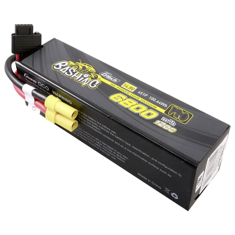 Gens ace Gens ace Modellbau-Akkupack (LiPo) 14.8 V 6800 mAh Hardcase EC5 Akku 6800 mAh