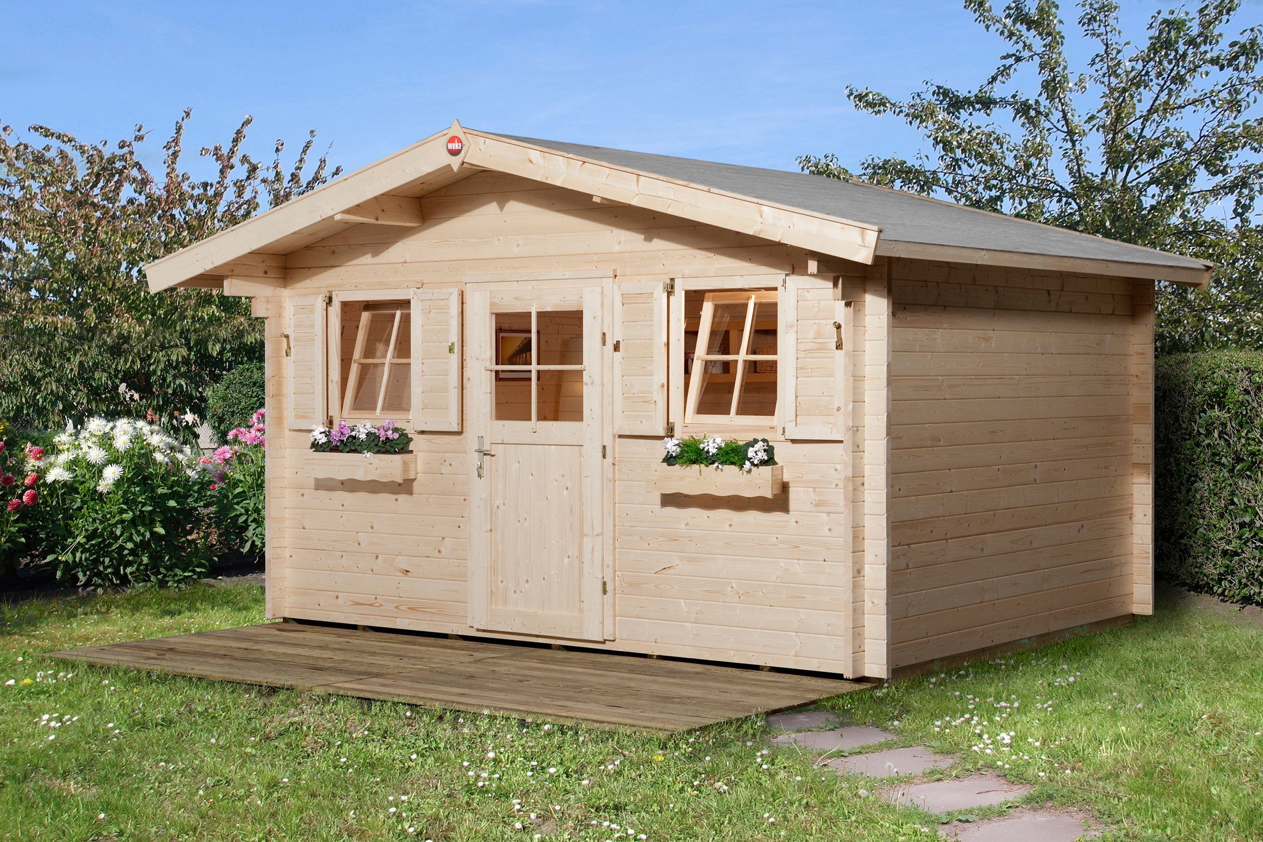 weka Gartenhaus 138 Gr.2, BxT: 450x450 cm