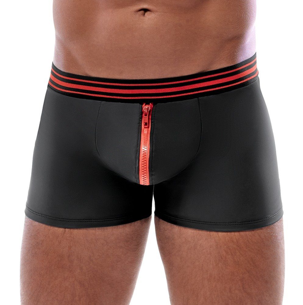 Svenjoyment Boxershorts Boxershorts mit rotem Reißverschluss günstig online kaufen