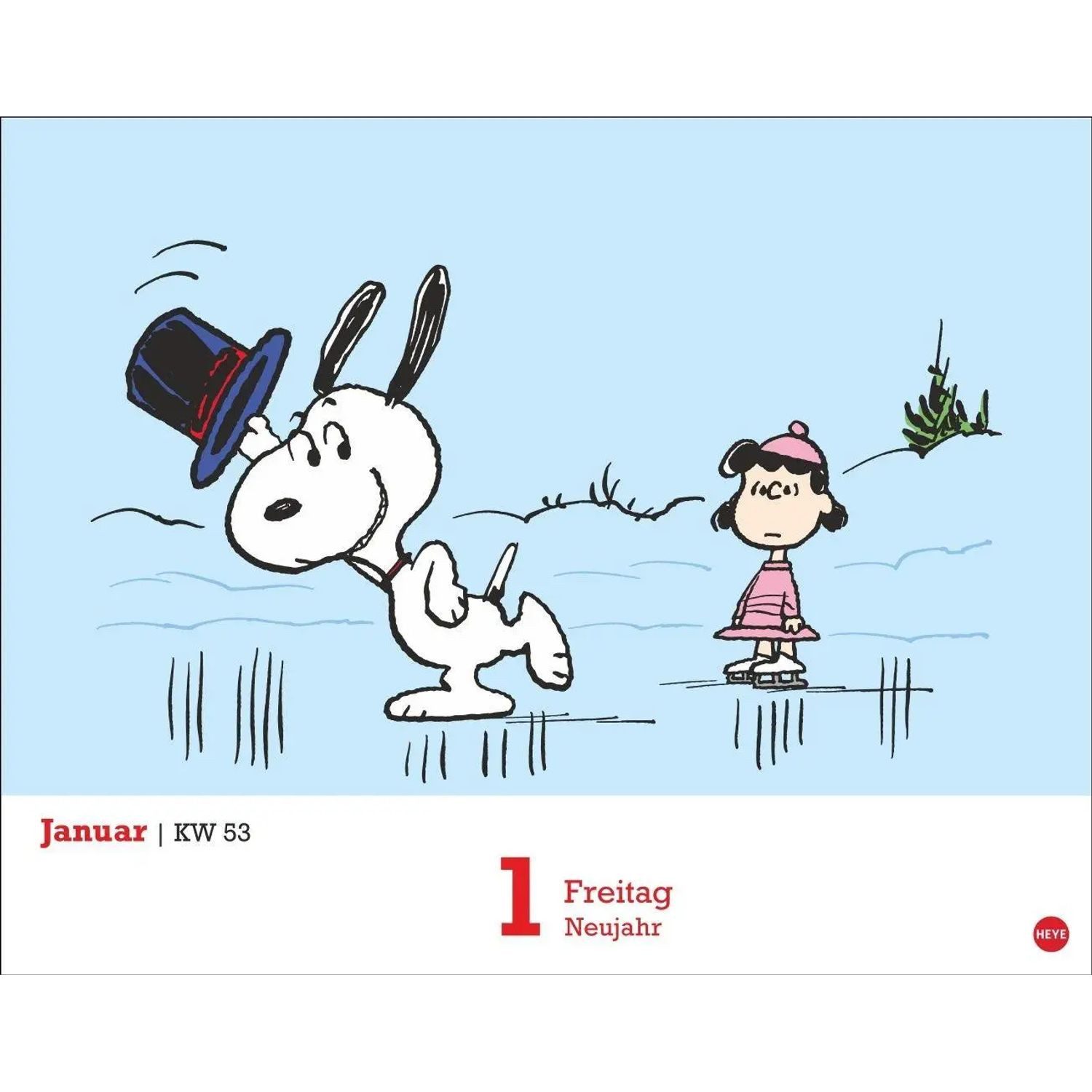 HEYE Abreißkalender Peanuts Tagesabreißkalender 2027