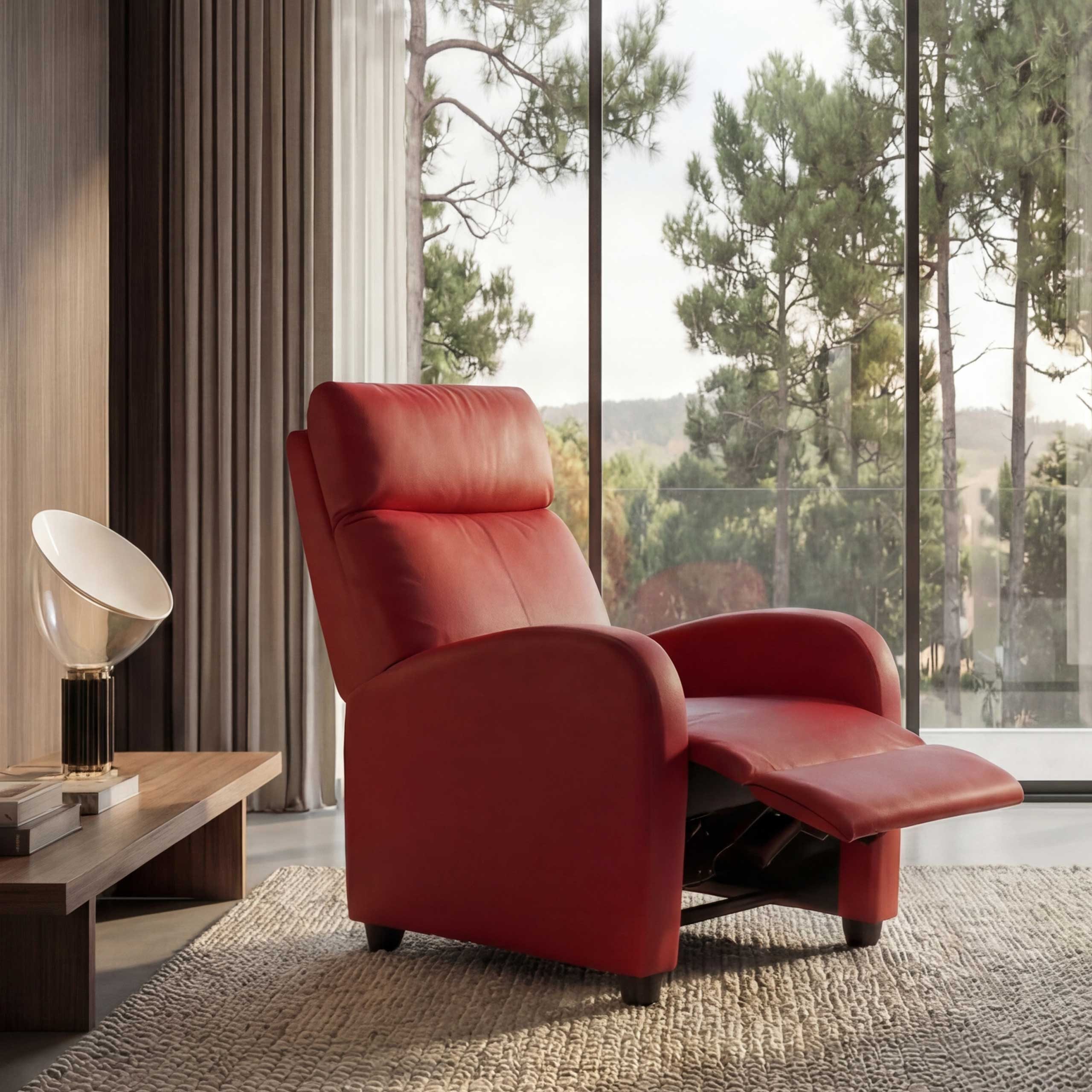 MCW Relaxsessel Dallas, Verschiedene Relax-Positionen wählbar, Extradicke Polsterung