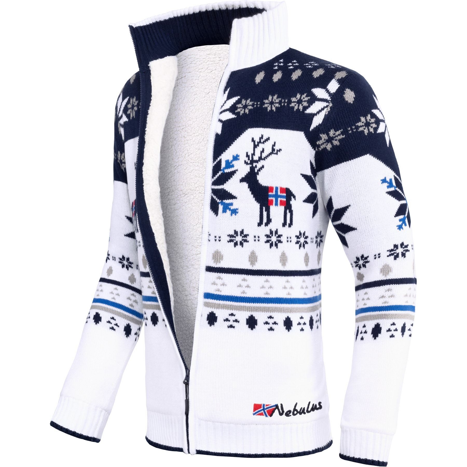 Nebulus Pullover & Shorts SVERRE, P6000 - Herren, weiß-navy, XXL