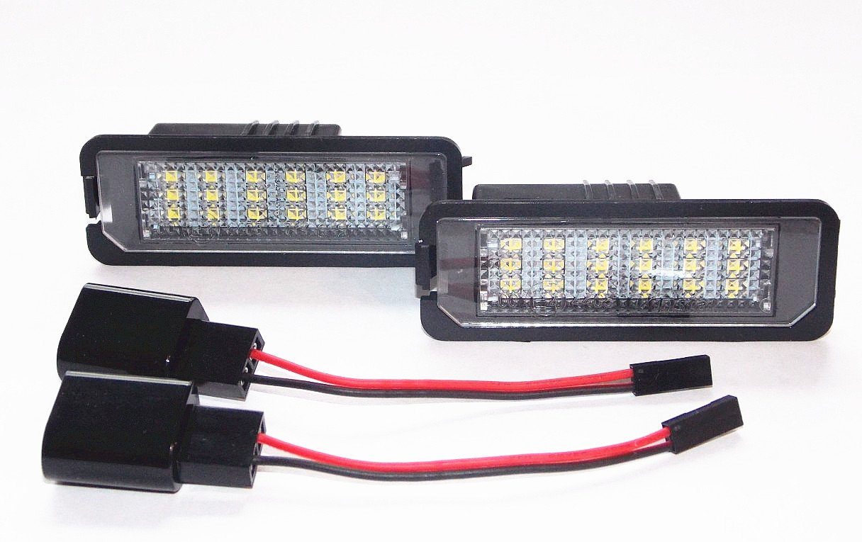 LLCTOOLS Rückleuchte LED Kennzeichenbeleuchtung für 5, integriert LED Limo 6, Golf 4, VW Cabrio, + fest 7