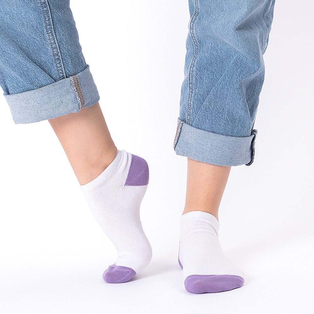 OCCULTO Sneakersocken Damen Muster Sneaker Socken 10er Pack (Modell: Maja) (10-Paar) – Bild 5 von 5