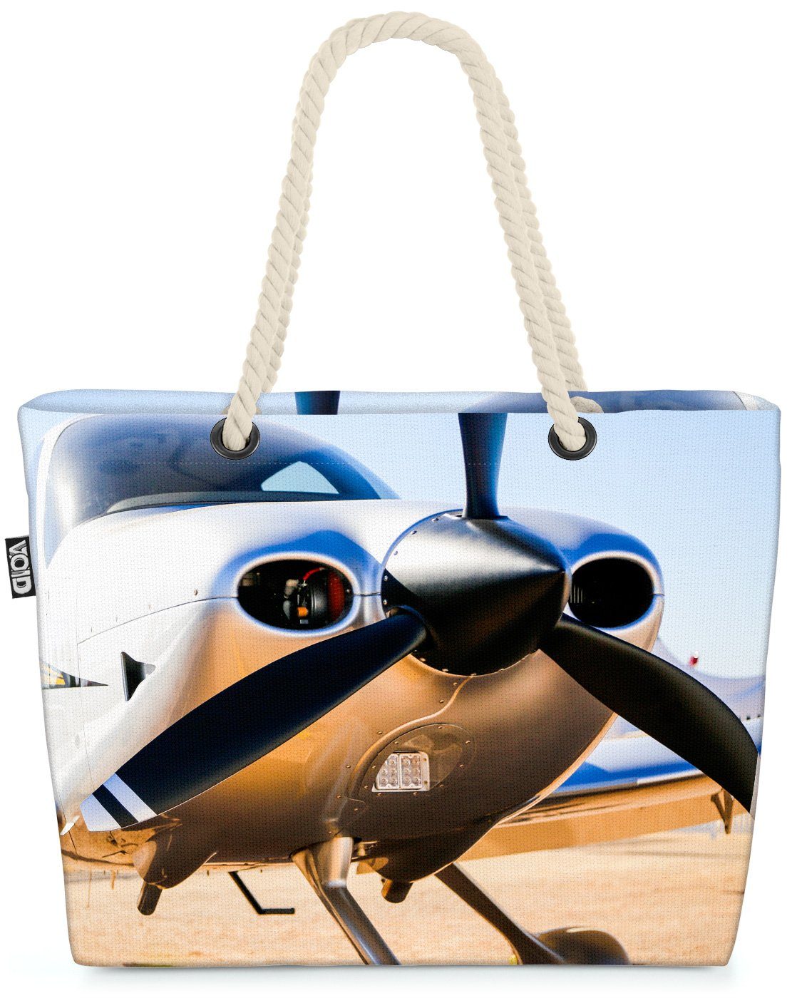 Sport Propeller Flugzeug (1-tlg), Propeller Beach VOID Luft Reisen Fliegen Sportflugzeug Henkeltasche Bag