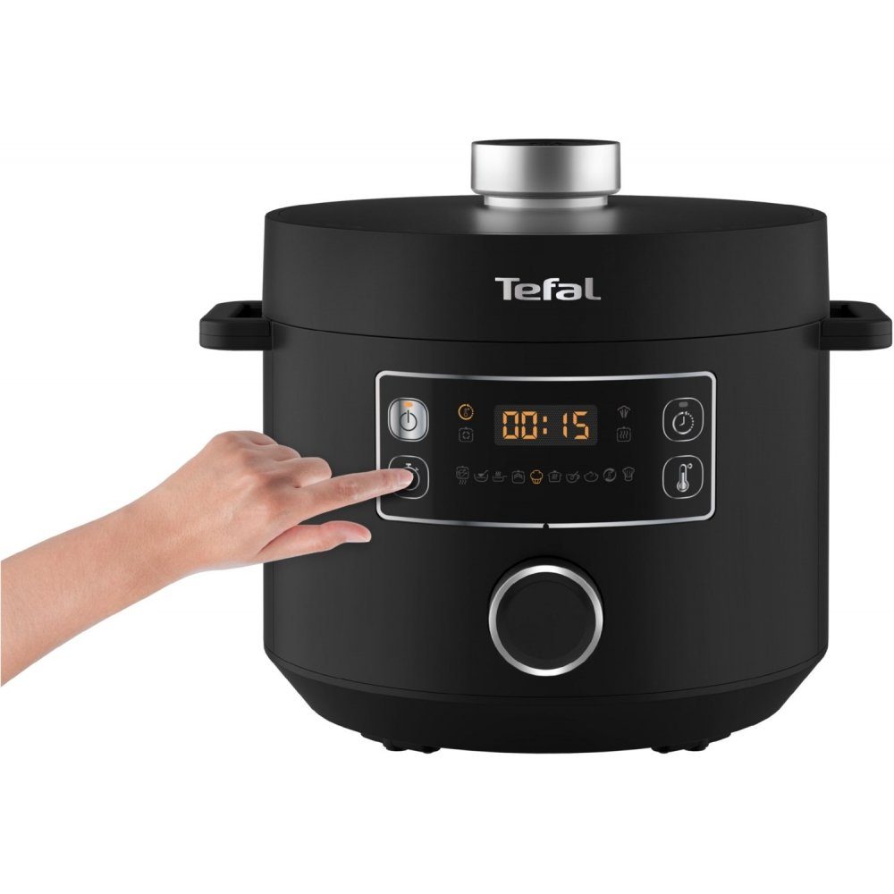 Cuisine CY7548 1090 - Multikocher - W Turbo Tefal schwarz, Multikocher