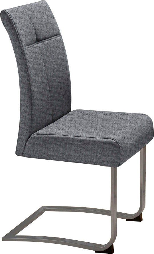 OTTO home Freischwinger Rab (Set, 2 St), Bezug in verschiedenen Qualitäten, maximale Belastbarkeit 120 kg