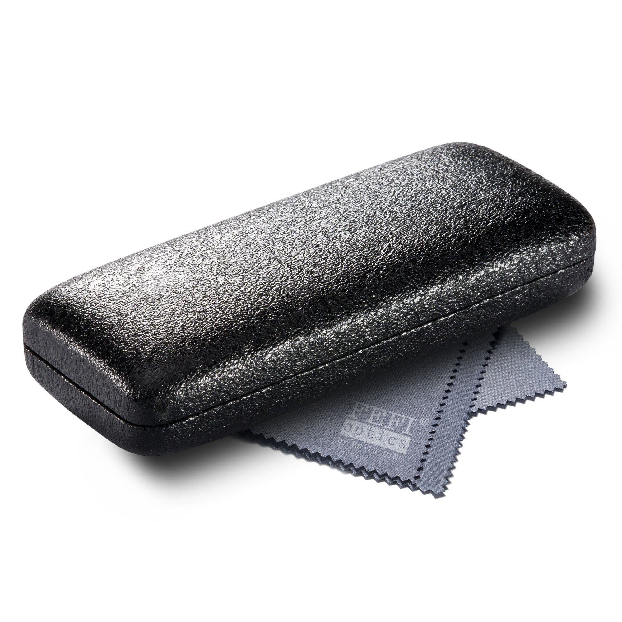 Brillenetui im bunten Glitter-Look (Hardcase)