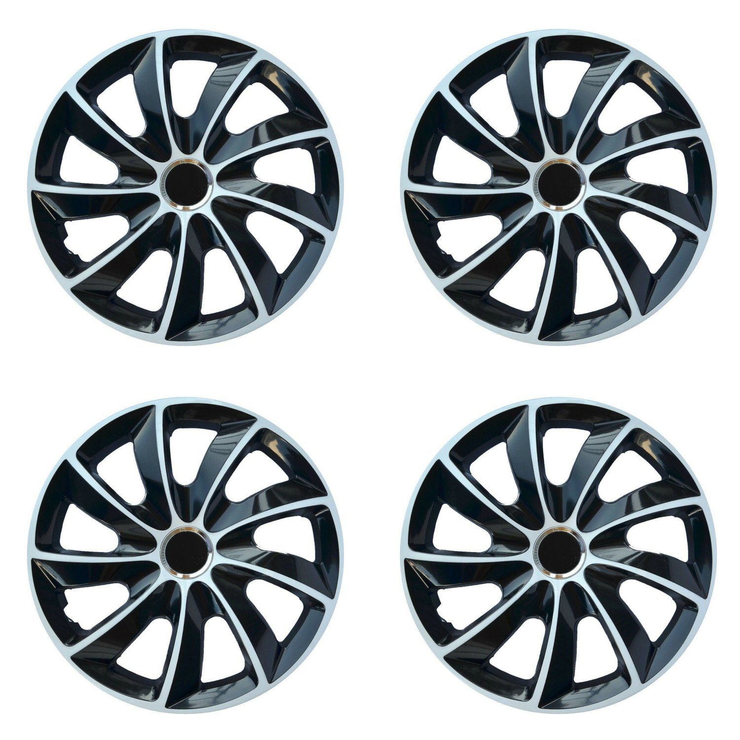 NRM Radkappen Stig Extra, 14 in Zoll, 14" Radkappen Komplettset 4 Stück