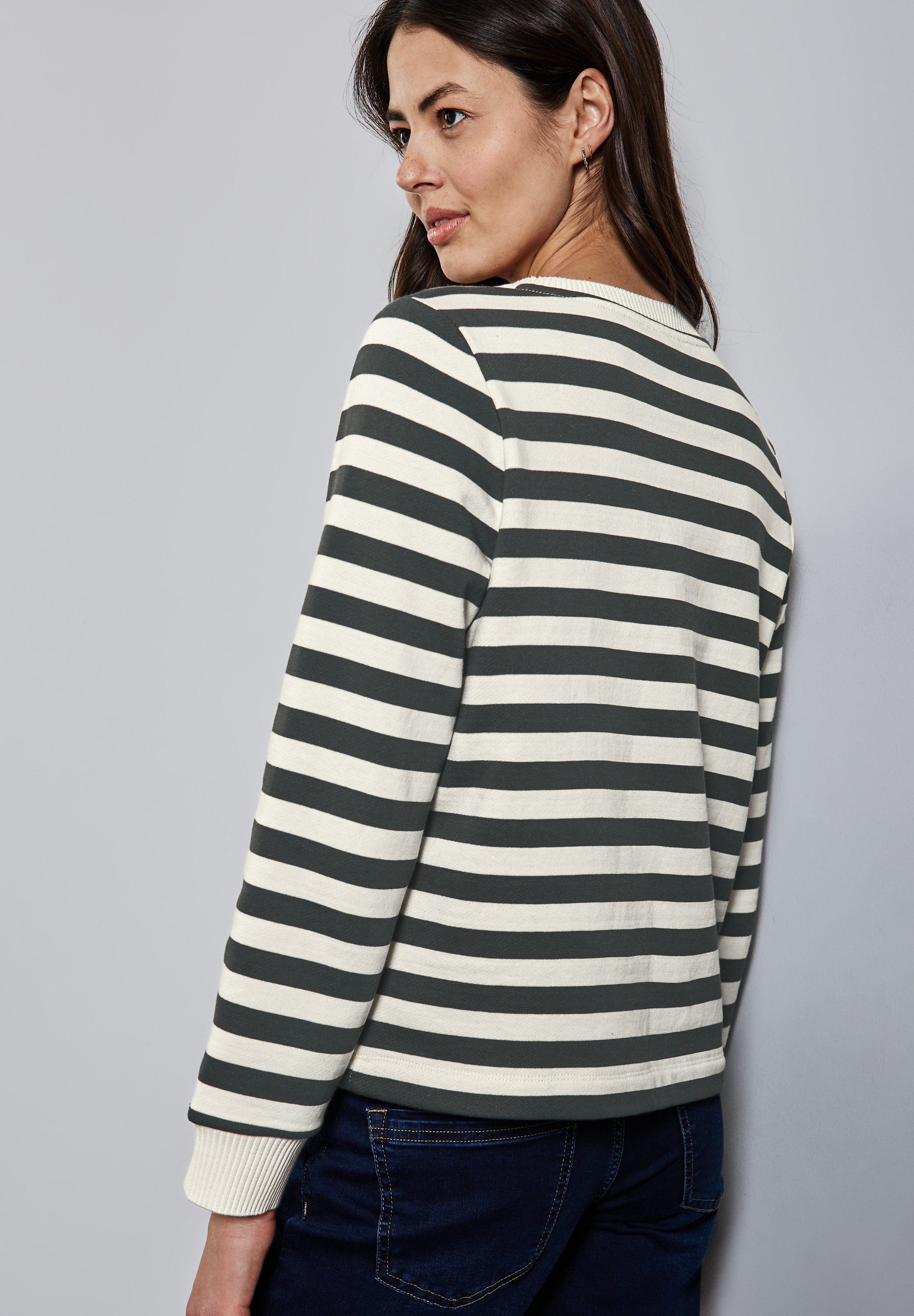 STREET ONE Sweatshirt, im soften Baumwoll-Mix günstig online kaufen