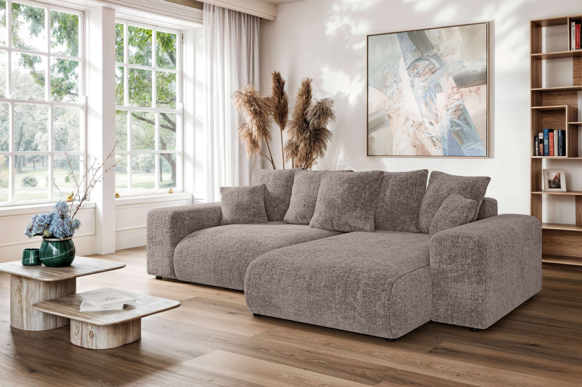 Home affaire Ecksofa LAKESIDE mit Bettfunktion günstig online kaufen