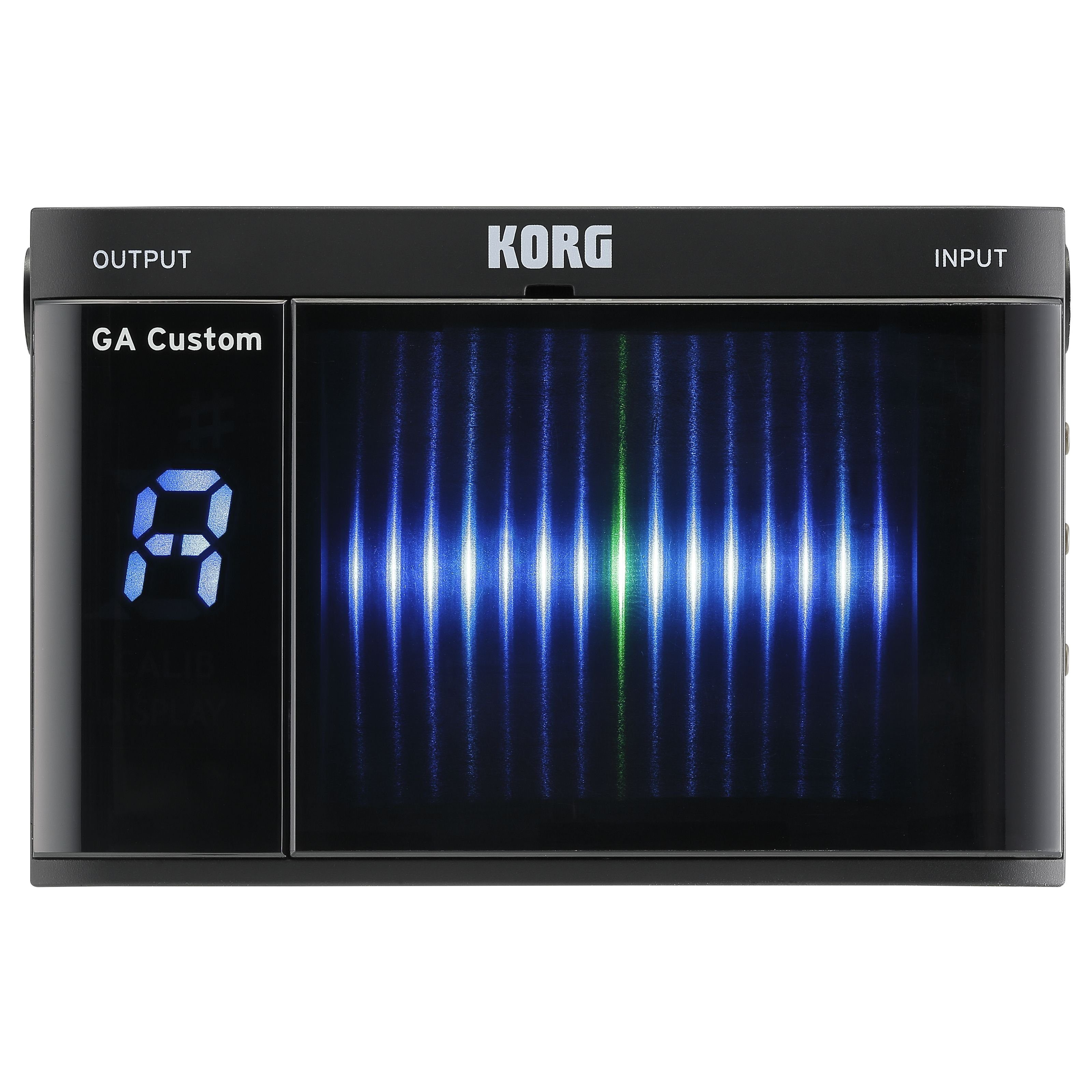 Korg Stimmgerät, (GA Custom schwarz), GA Custom schwarz - Chromatisches Stimmgerät