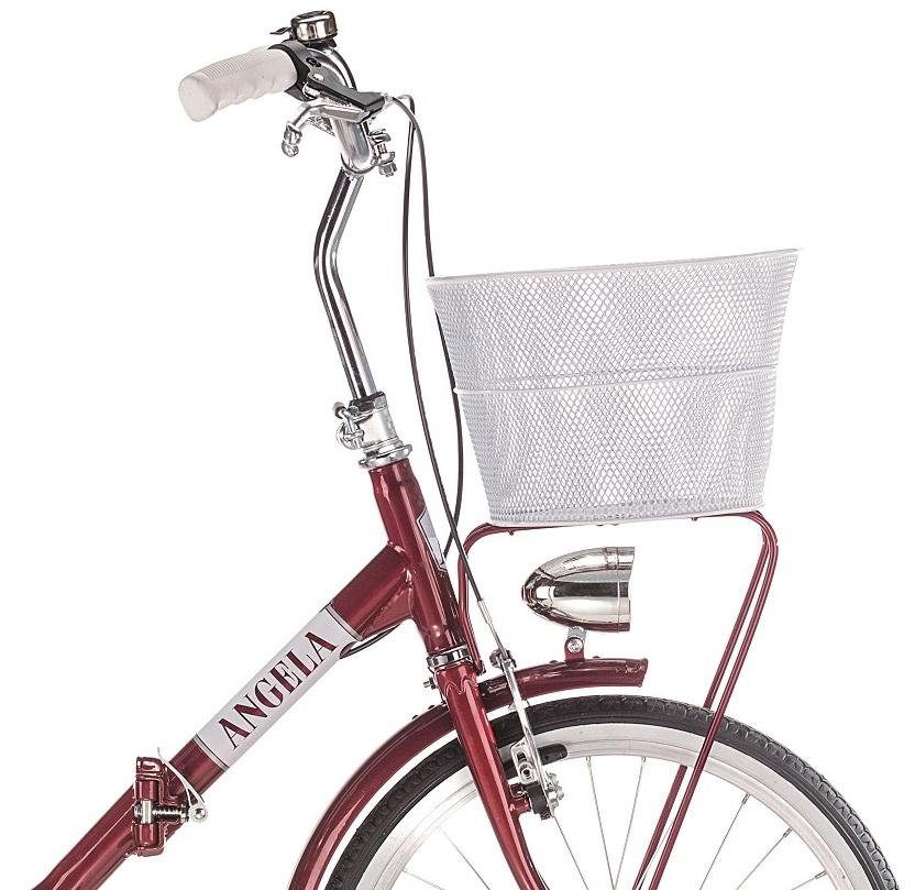 MBM Folding Bike New Angela, 1 speed, derailleur gears, for women and men, derailleur gears