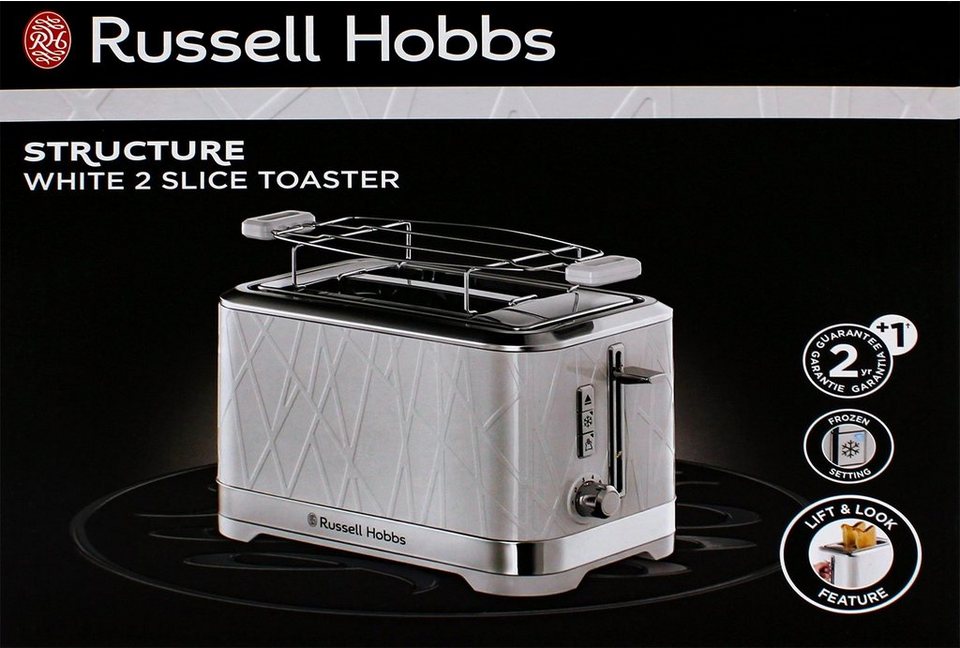 RUSSELL HOBBS Toaster 28090-56 Structure Toaster Weiß