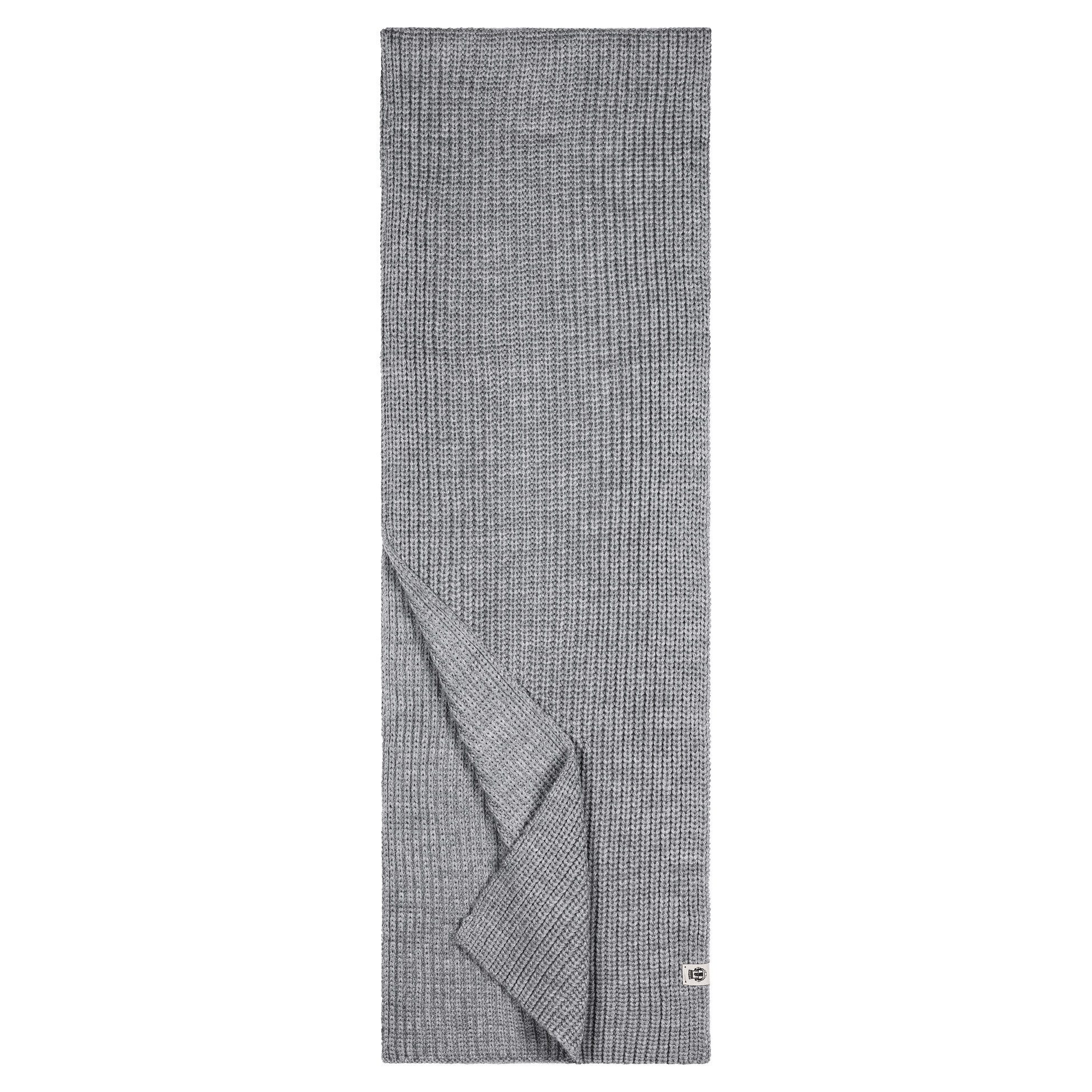 Roeckl Strickschal PURE MERINO SCHAL, Rippstrickschal aus Wolle