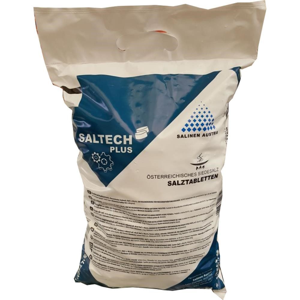 Salinen Austria SALTECH plus 10kg Salztabletten Regneriersalz Wasserenthärter Regeneriersalz