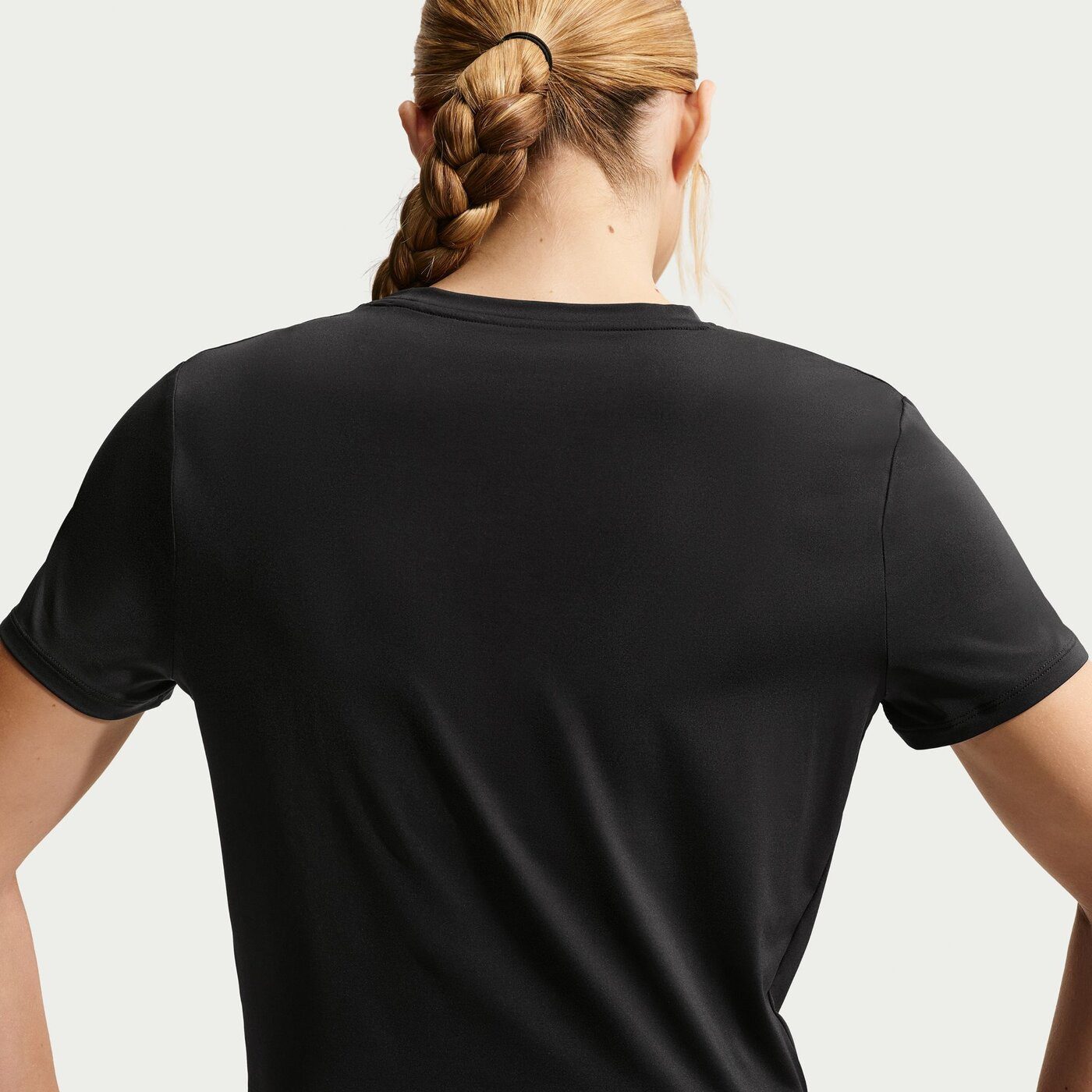 Nike Sport-BH W NK ONE CLASSIC TWST SS BLACK/BLACK/WHITE – Bild 5 von 5