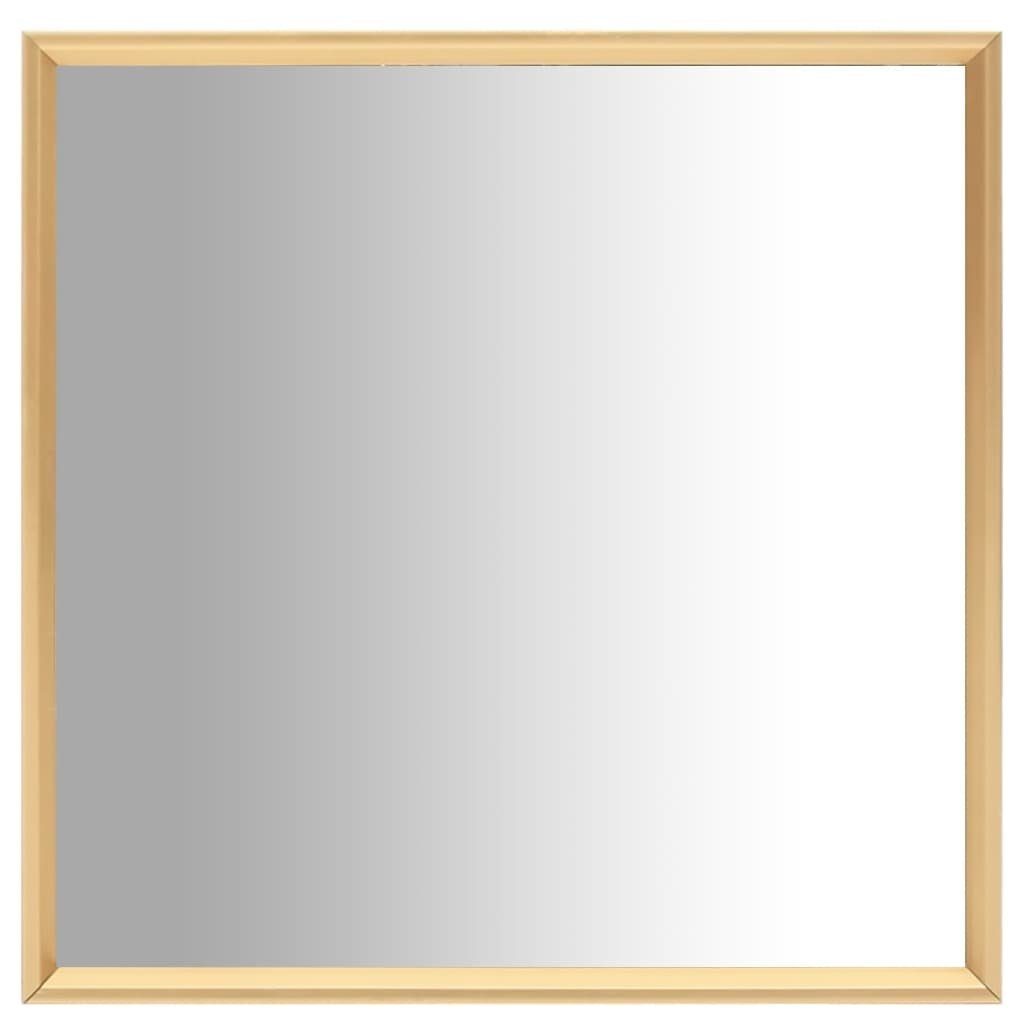 furnicato Wandspiegel Spiegel Golden 70x70 cm