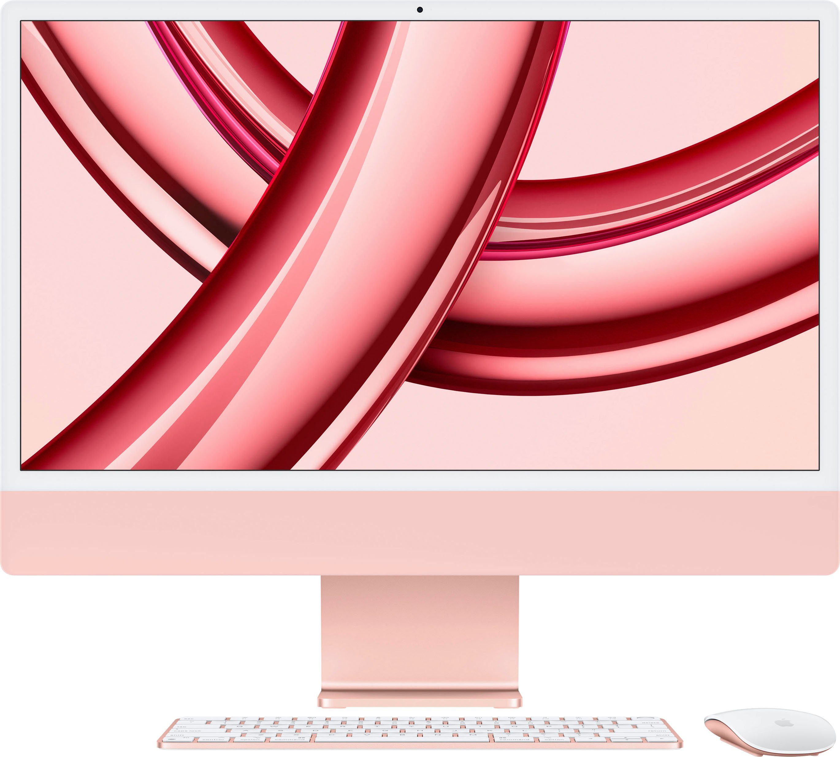 Apple iMac 24'' GB M3, 8 Zoll, RAM, Apple SSD) (24 M3 10-Core pink 256 Apple GB iMac GPU