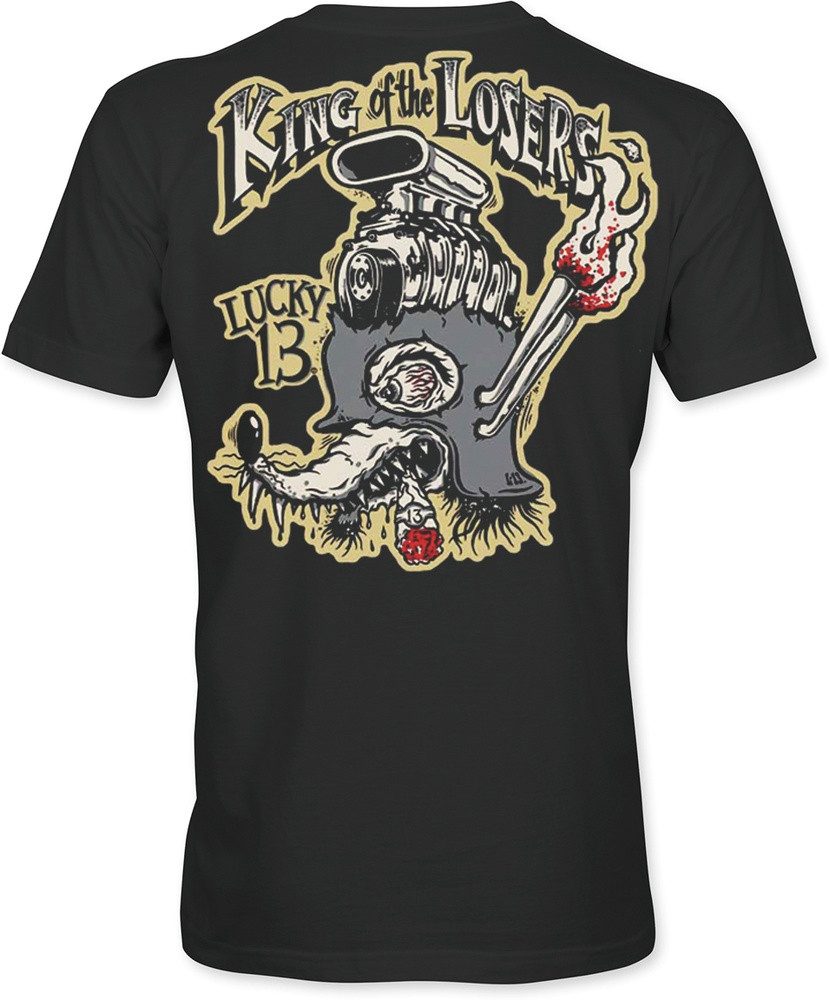 Lucky 13 T-Shirt King Of Losers Tee