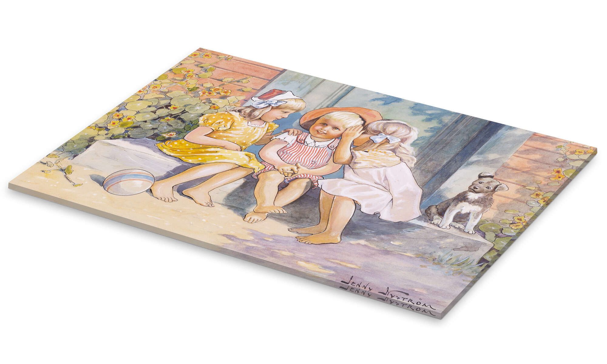 Posterlounge Wandbild Mädchen, Jenny Nyström, erhältlich als Poster, Leinwandbild, Wandsticker oder Acrylglasbild