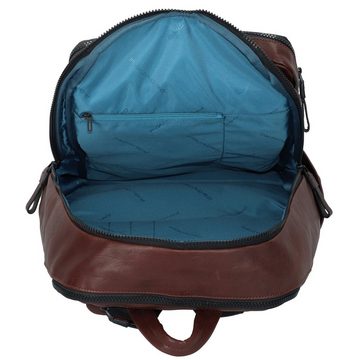 Piquadro Laptoprucksack Harper, Leder