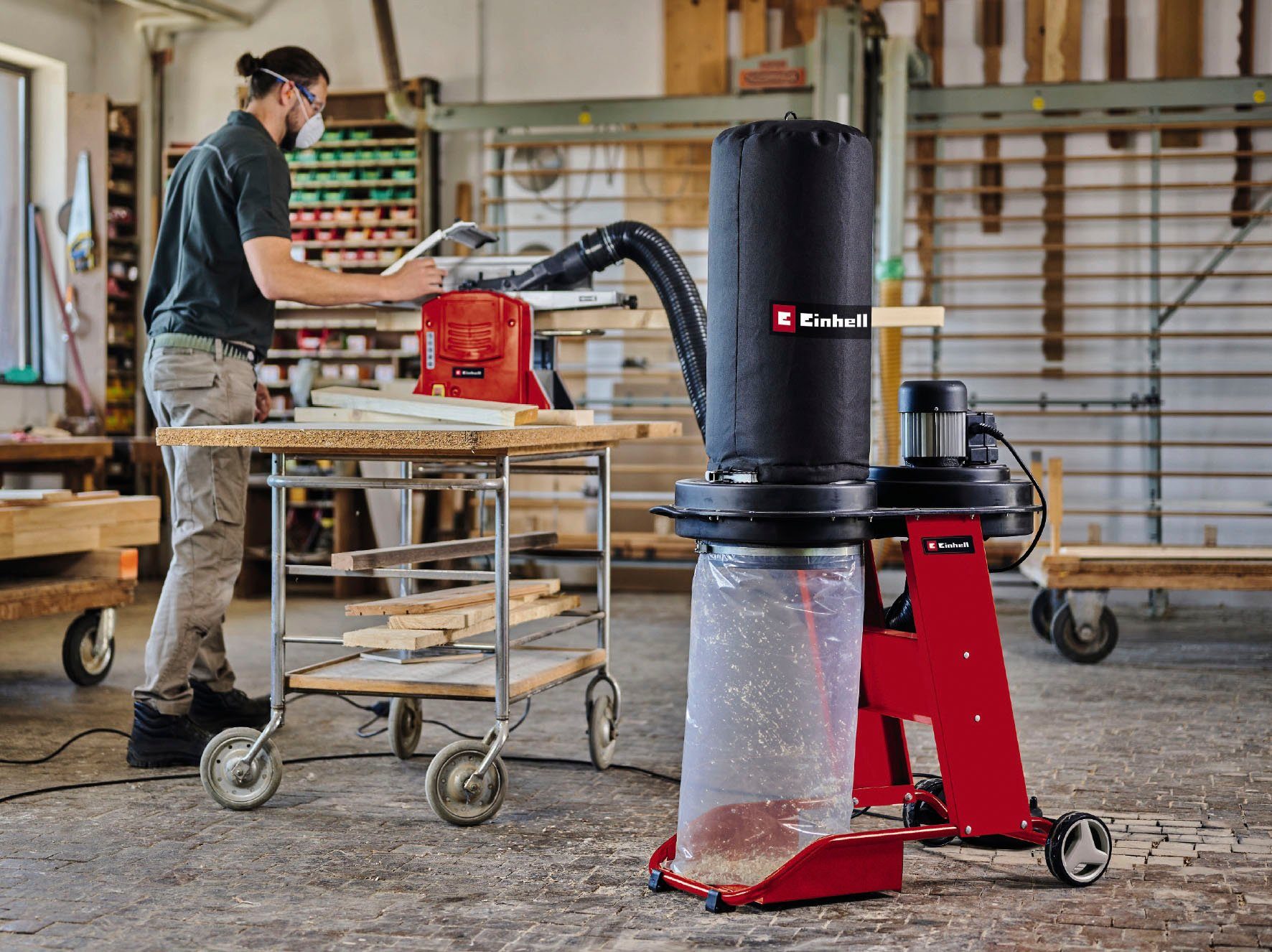 Einhell Absauganlage TE-VE 550/2 A, 550 günstig online kaufen