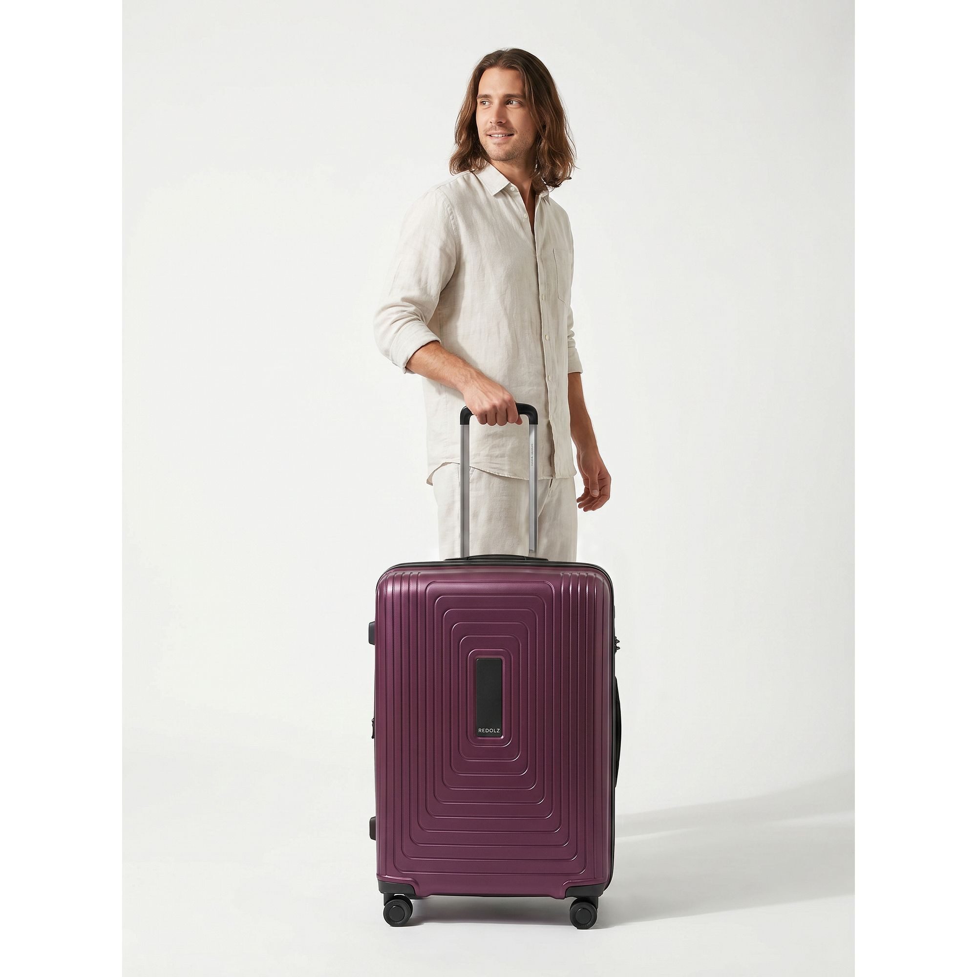 Redolz Hartschalen-Trolley Essentials 14, 4 Rollen, Polypropylen