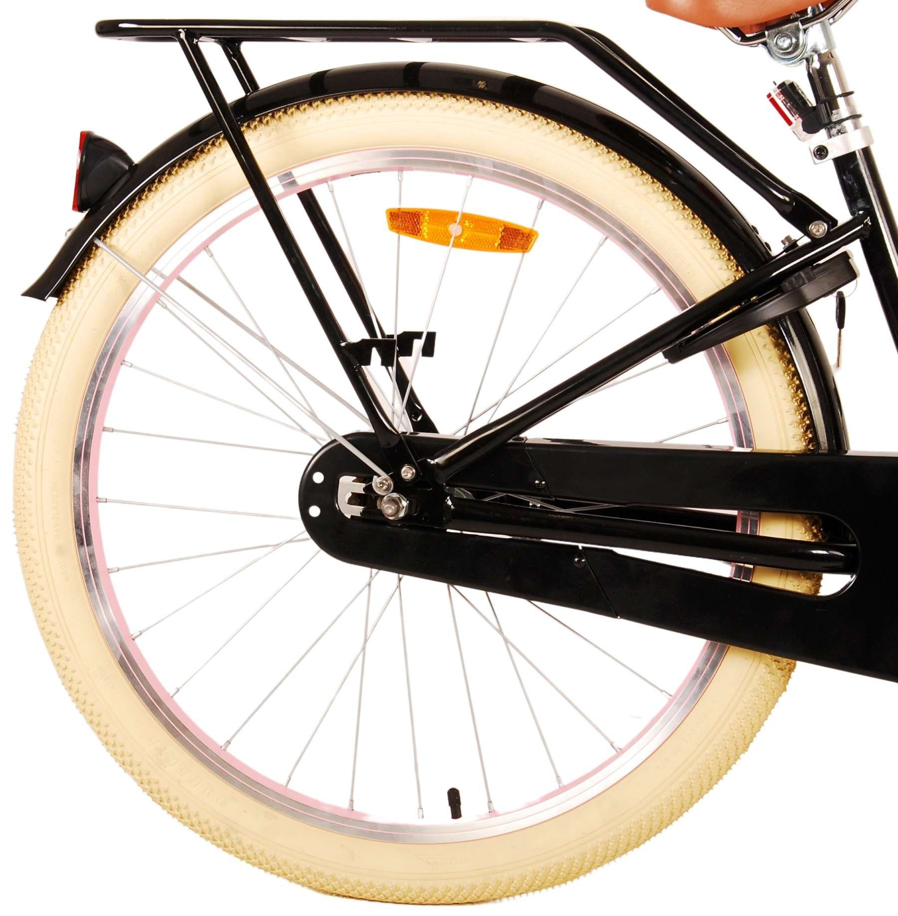 TPFSports Kinderfahrrad Volare Excellent 24 Zoll mit Rücktritt + Handbremse, 1 Gang, (Mädchen Fahrrad - Rutschfeste Sicherheitsgriffe), Kinder Fahrrad 24 Zoll mit Ständer Laufrad Mädchen Kinderrad