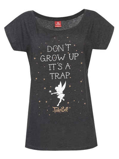 Disney T-Shirt »Tinkerbell Tinkerbell Don't Grow Up Girl«