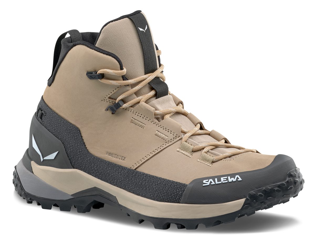 Salewa Puez Leather Mid Ptx W, Powertex Wanderschuh, Damen - Salewa Outdoorschuh