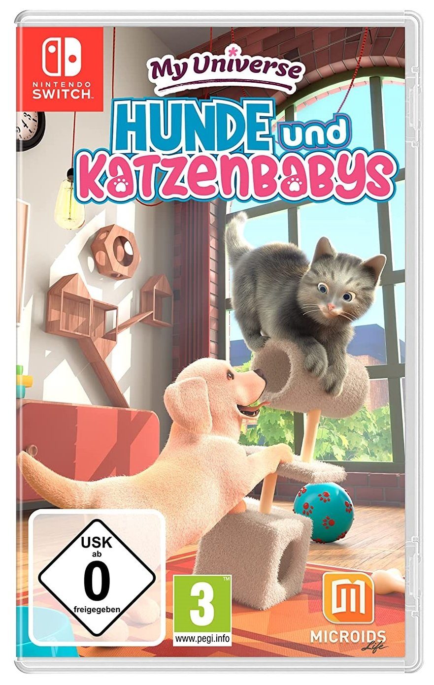 - Katzenbabys Nintendo Switch My und Hunde- Universe