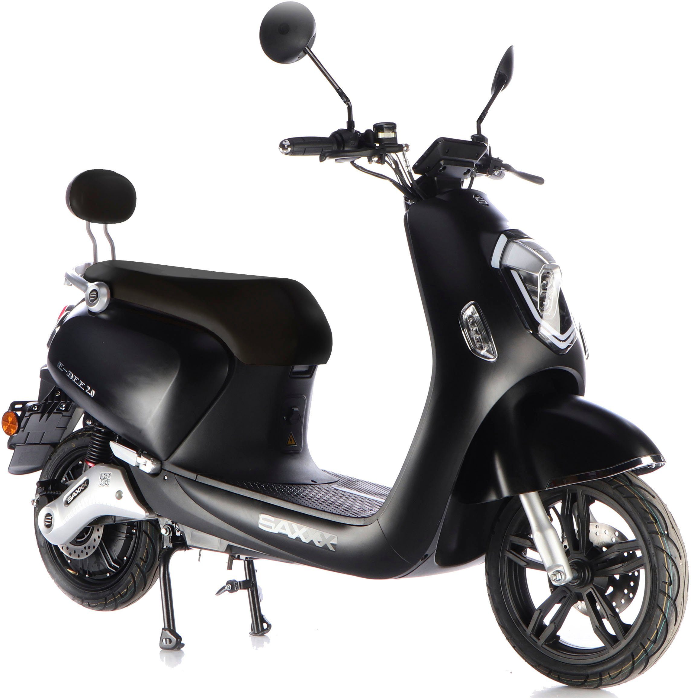 SAXXX E-Motorroller 45 schwarz 2.0, km/h E-BEE