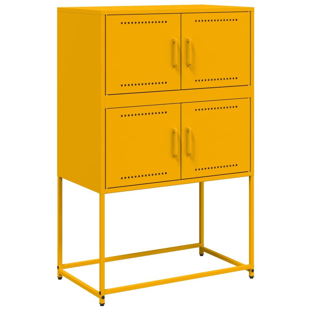 vidaXL Sideboard Sideboard Senfgelb 68,5x38,5x107 cm günstig online kaufen