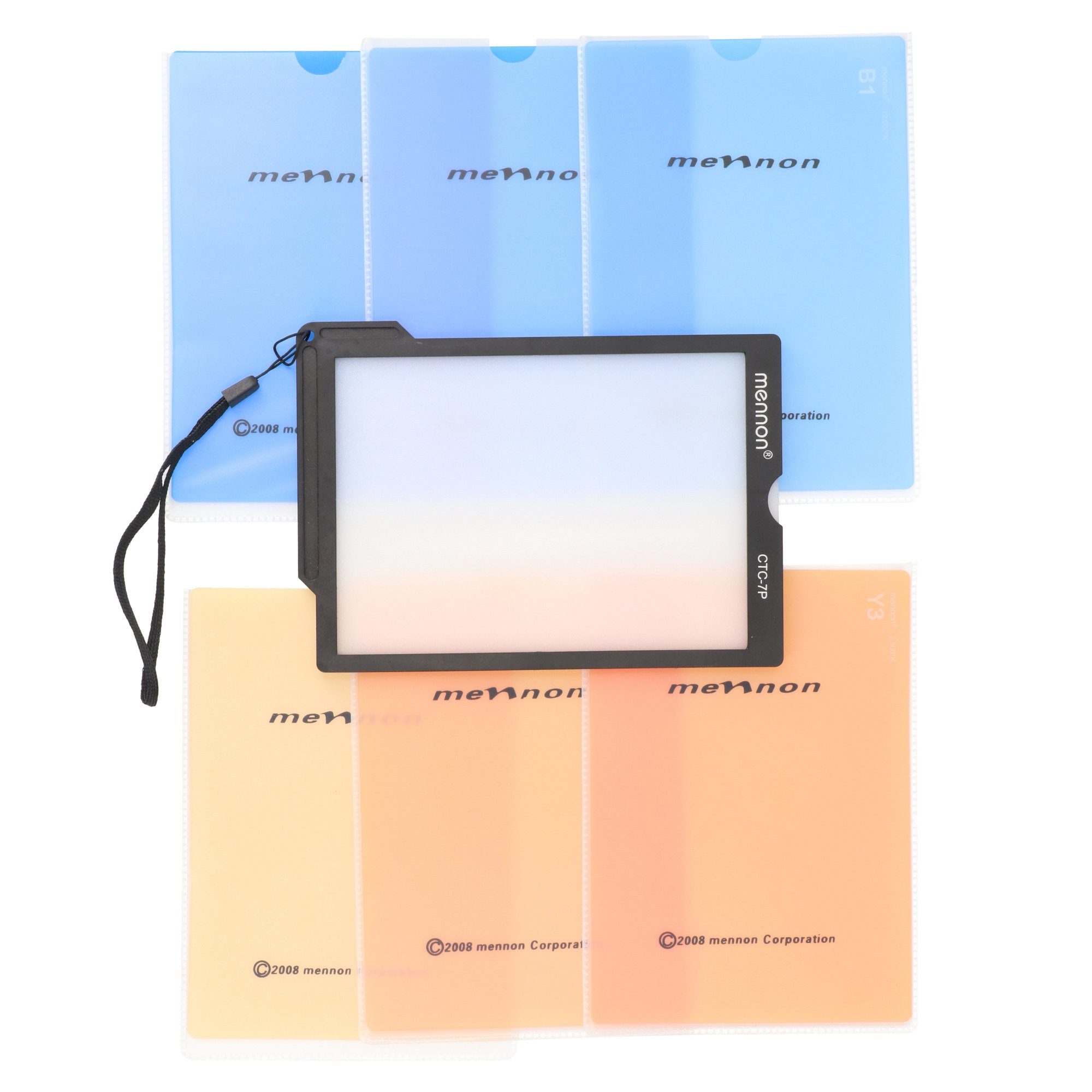 Weißabgleich und 7-teiliges für Farbtemperatur Objektivzubehör ayex Karten-Set