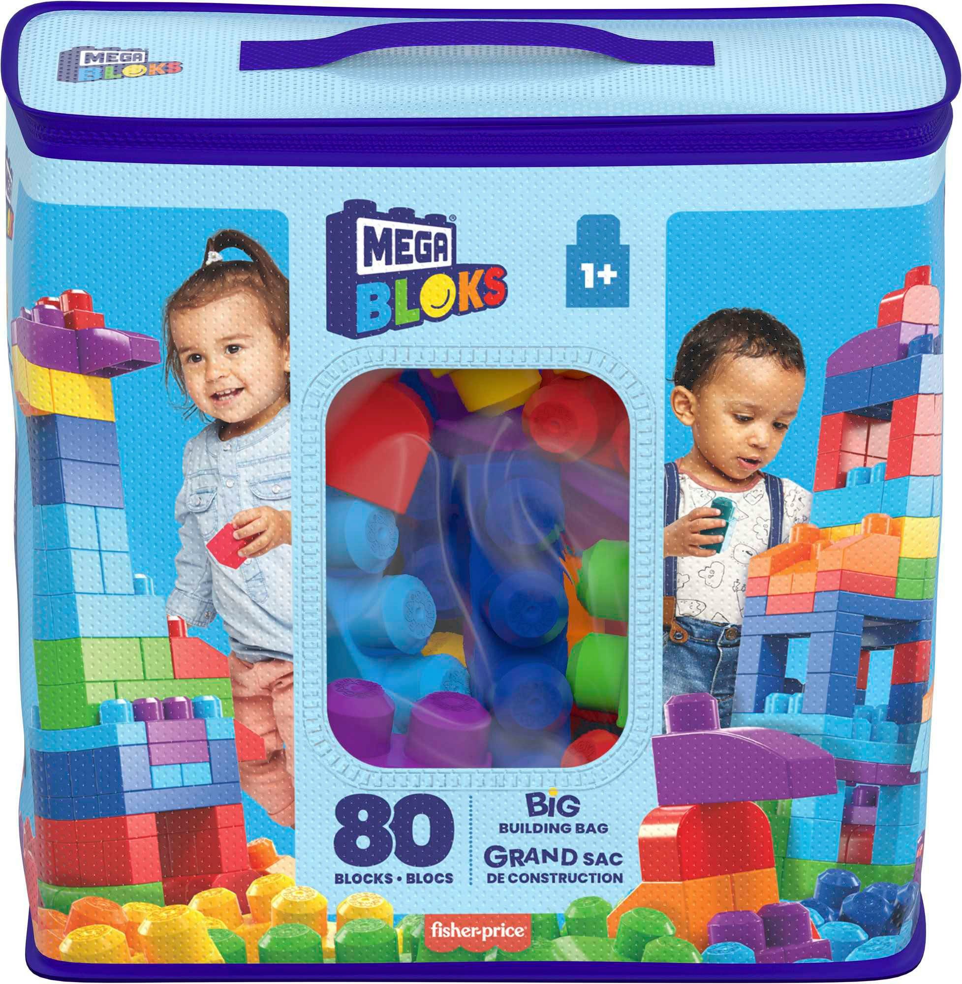 Bigjigs Toys Erste Bausteine - 17-teiliges Holzspielzeug Für Kinder Ab 1 Jahr