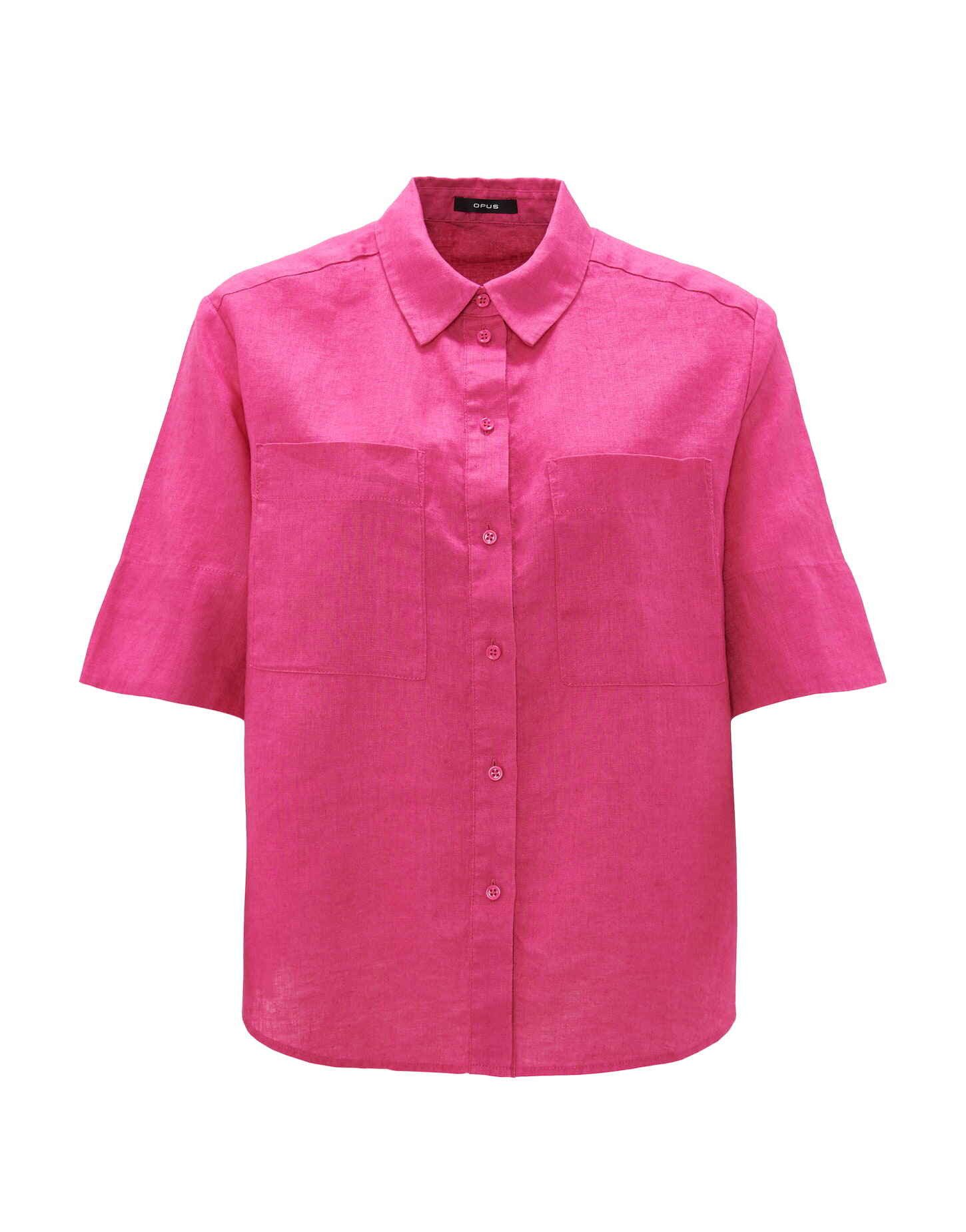 OPUS Kurzarmbluse Leinenbluse FILALIA günstig online kaufen