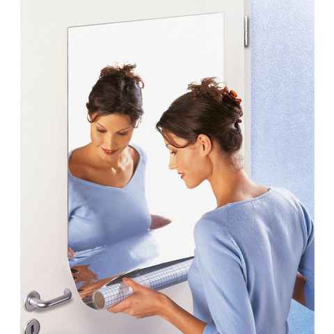 Maximex Wandspiegel Spiegelfolie, zuschneidbar und selbstklebend