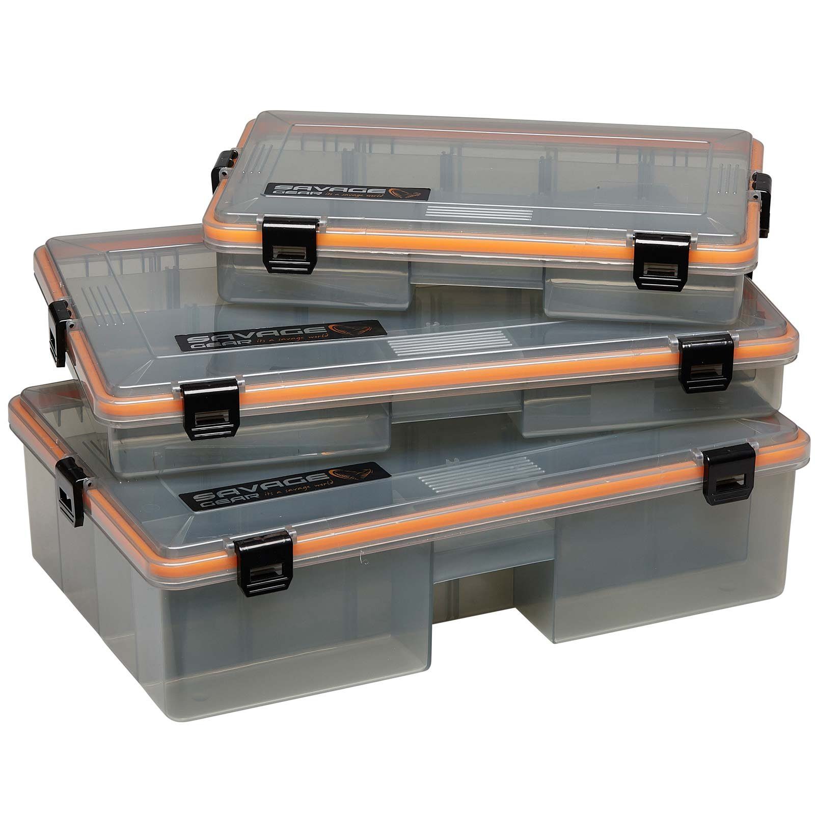 Savage Gear Рыболовный чехол, WP LUREBOX 5B SMOKE 35.5X23X5CM Приманкаbox Angelbox