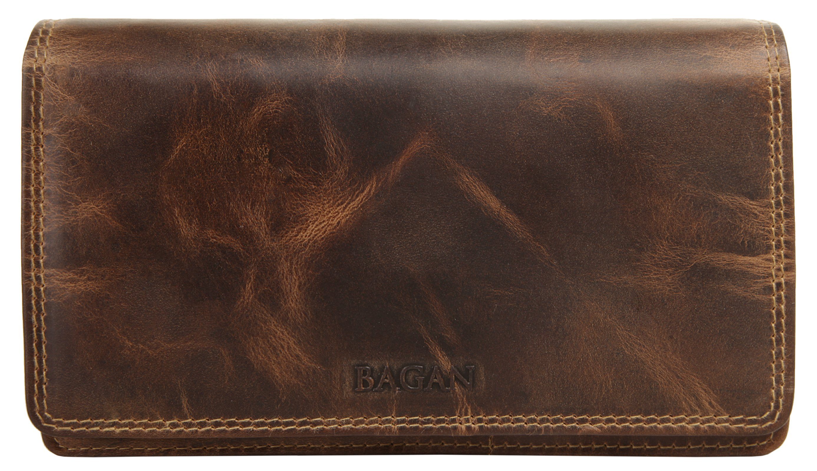 Bagan Geldbörse, echt Leder