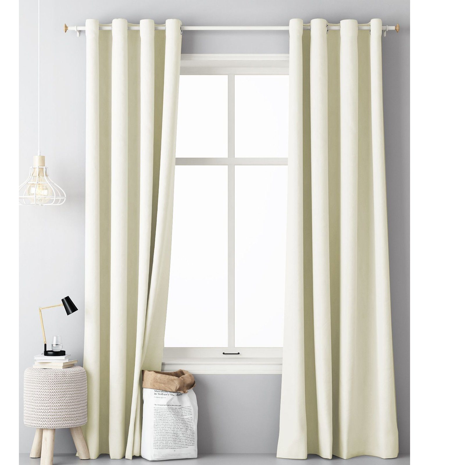JEMIDI Scheibengardine Blickdichte Tischdecke 140x250cm mit günstig online kaufen