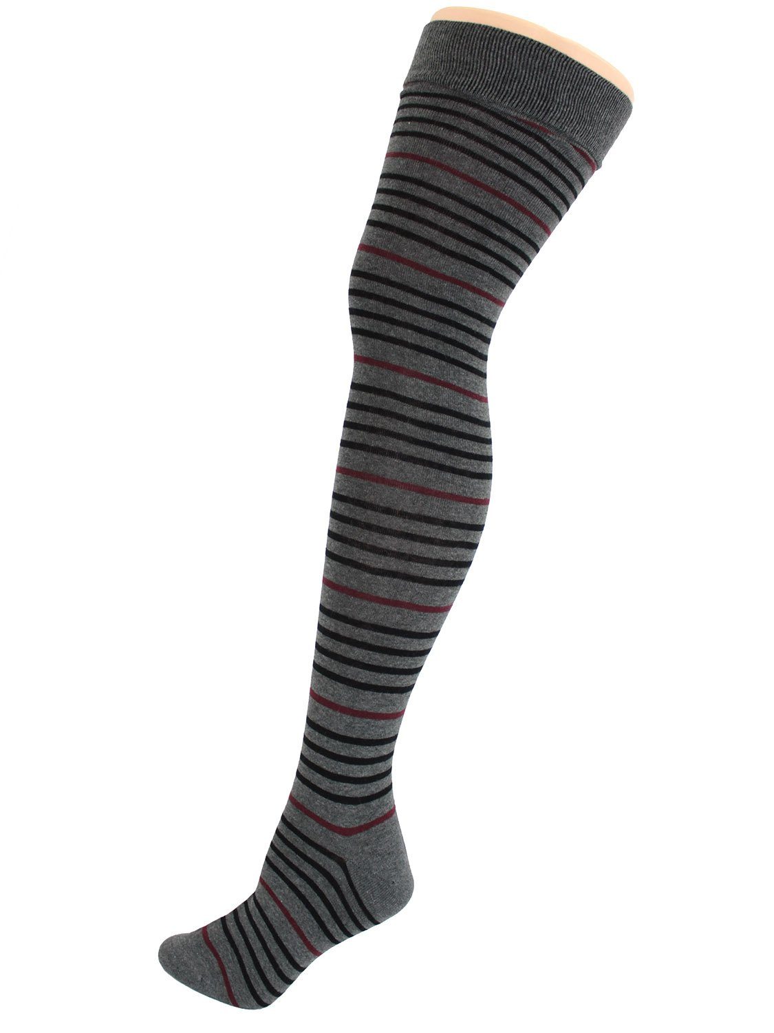 WERI SPEZIALS Strumpfhersteller GmbH Feinkniestrümpfe Damen Overknees Ringel