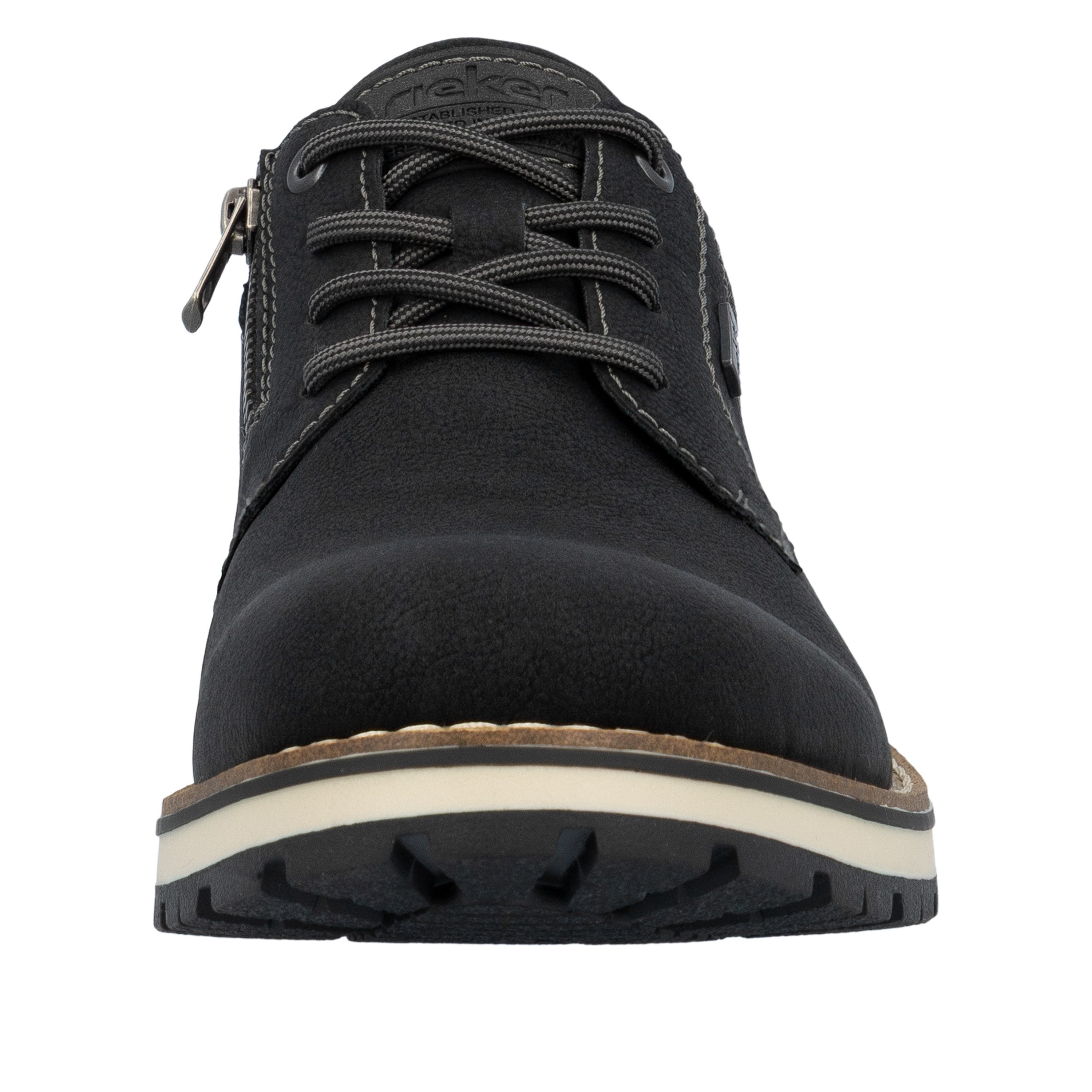 Rieker Schnürschuh Business Schnürer, Halbschuh, Casual Sneaker mit Innenreißverschluss – Bild 5 von 5