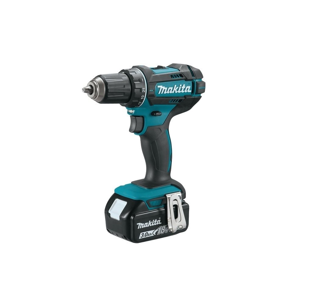 Thumbnail - Makita Akku-Bohrschrauber DDF485RFJ 18 V Akku-Bohrschrauber 2 x 3,0 Ah + MAK, 18 V V, max. 1900 U/min, (Set, 5-tlg), ink...