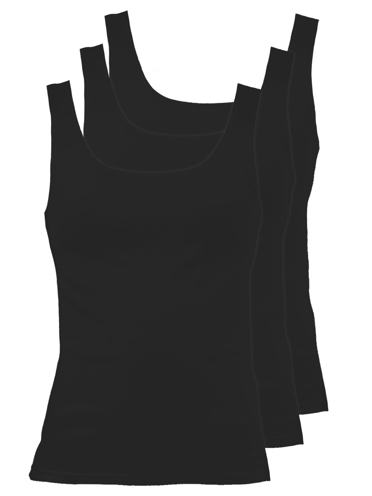 Pompadour Achselhemd 3er Pack Damen Achselhemd günstig online kaufen