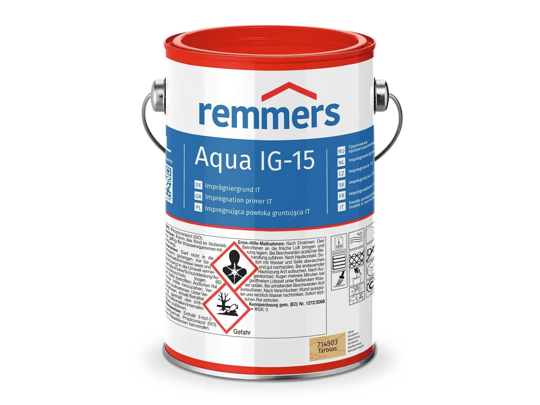 Remmers Wetterschutzfarbe Aqua IG-15-Imprägniergrund IT