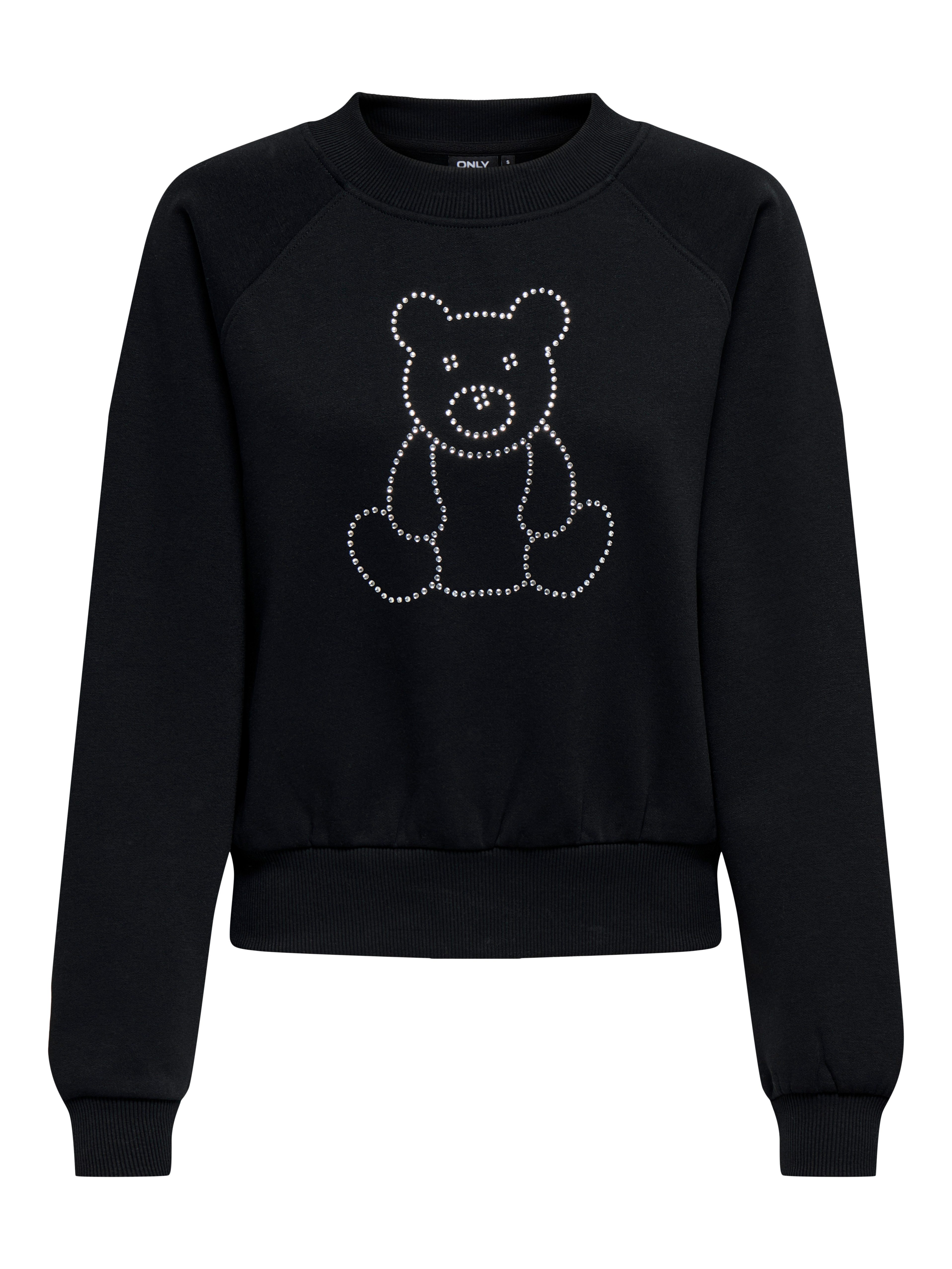 ONLY Sweatshirt ONLCAMA L/S RHINESTONE O-NECK SWT günstig online kaufen