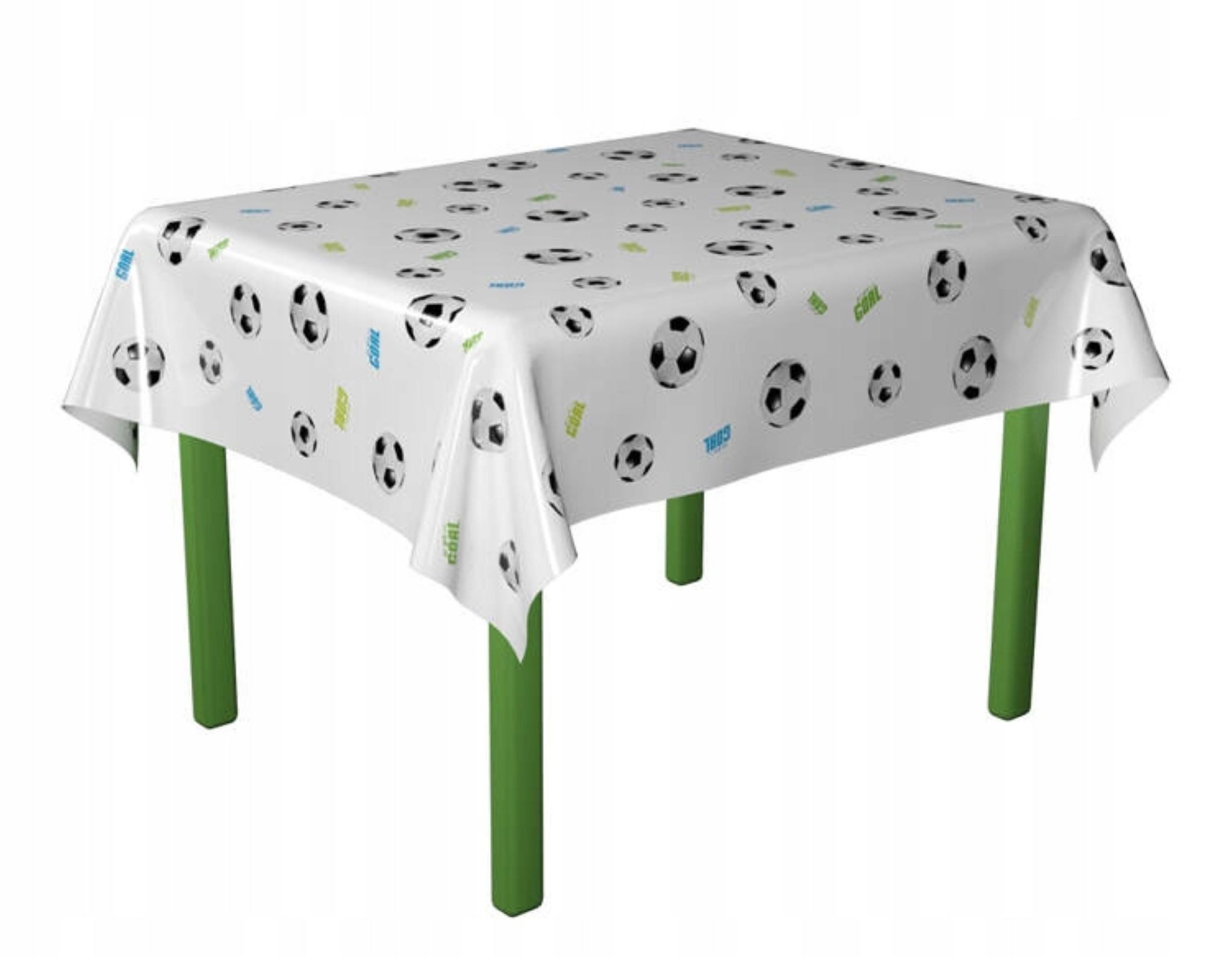 Procos Tischdecke Tischdecke aus Folie Fußball "GOAL" – 100 x 120 cm