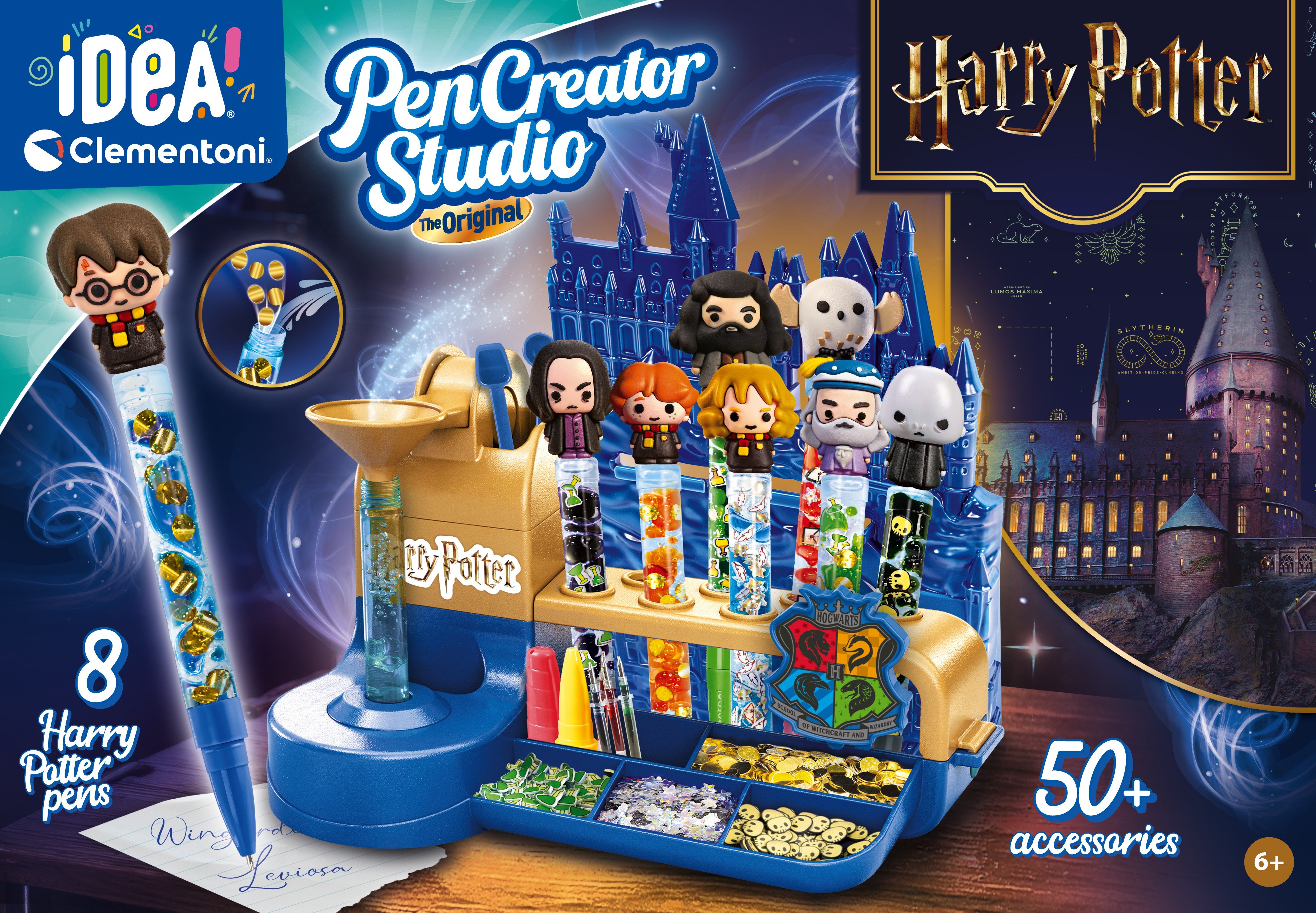 Clementoni® Kreativset Mein Stift-Atelier - Harry Potter, Made in Europe